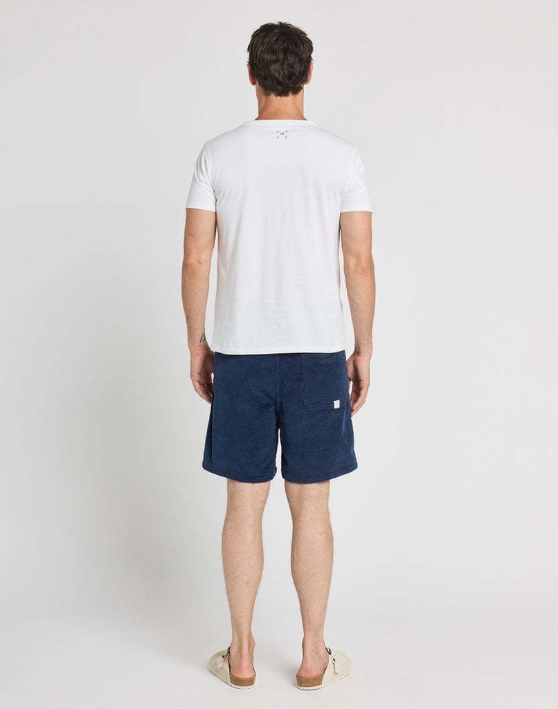 Short Loose Velours Navi - PULLIN L