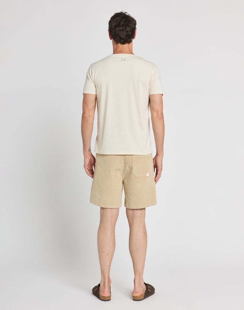 Short Loose Velours Beige - PULLIN M