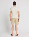 Short Loose Velours Beige - PULLIN L