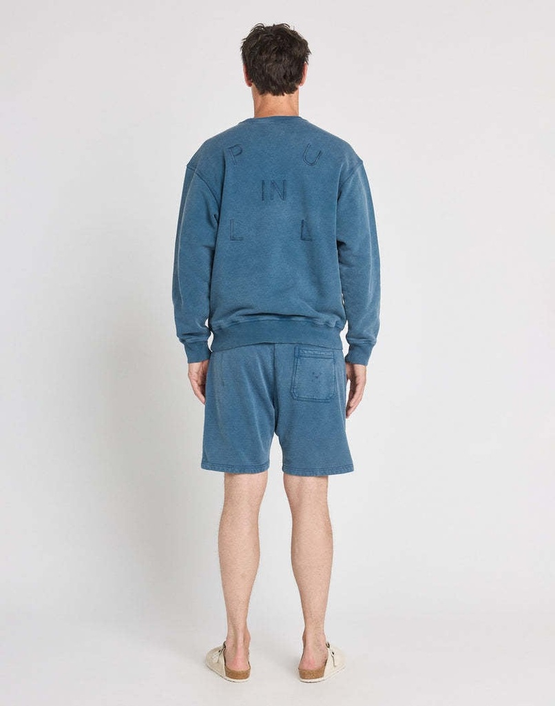 Short Jogging Plainnavy - PULLIN XL