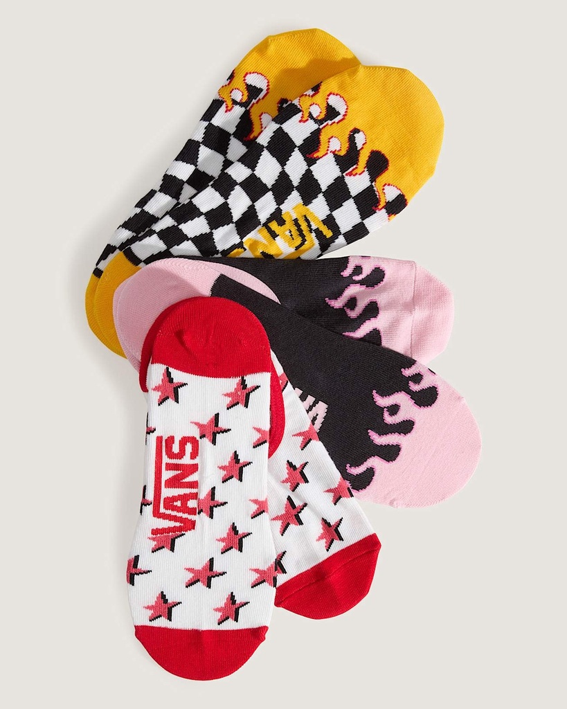 Ticker Canoodle - Chaussettes - VANS RACING RED L / 42.5 - 47