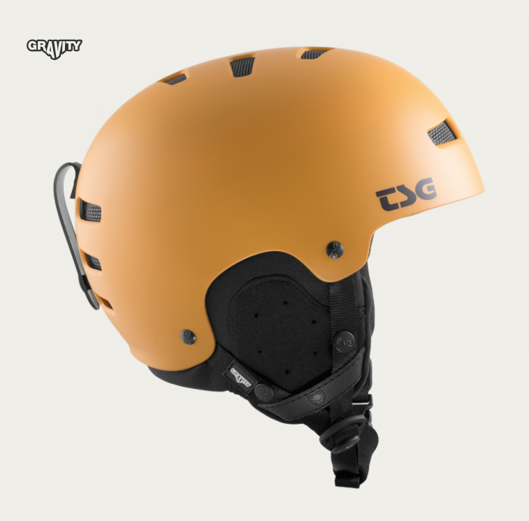 GRAVITY Satin yellow  - Casque snow - TSG  L/XL