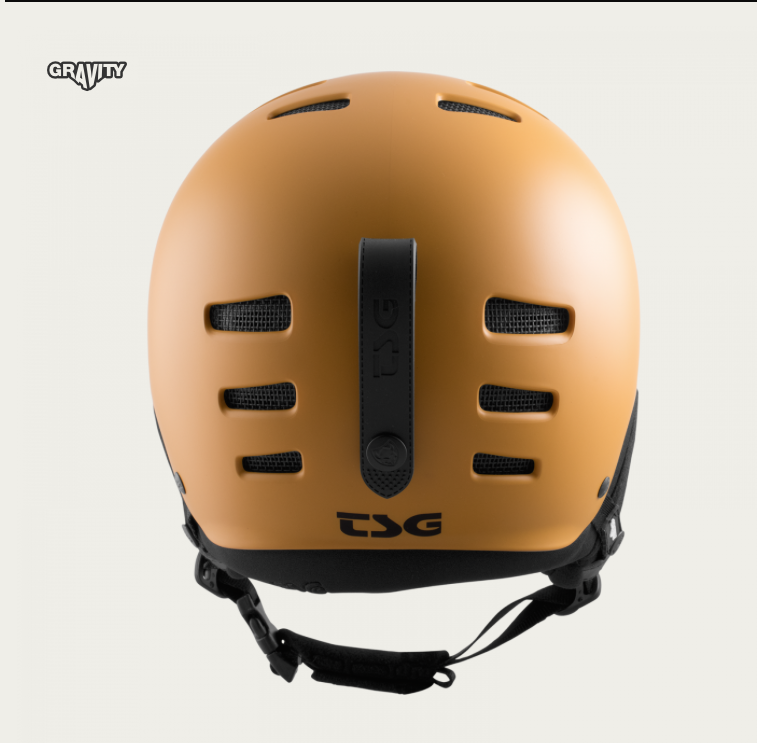GRAVITY Satin yellow  - Casque snow - TSG  L/XL