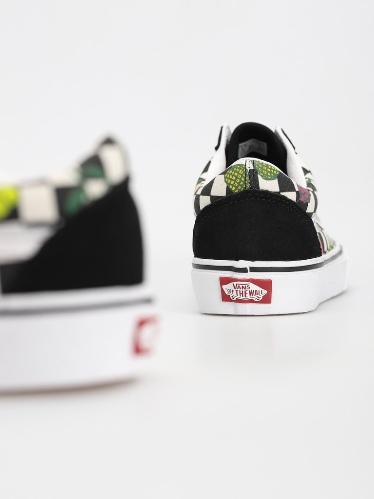OLD SKOOL FRUIT CHECK - Chaussures - VANS Black/White 38EU