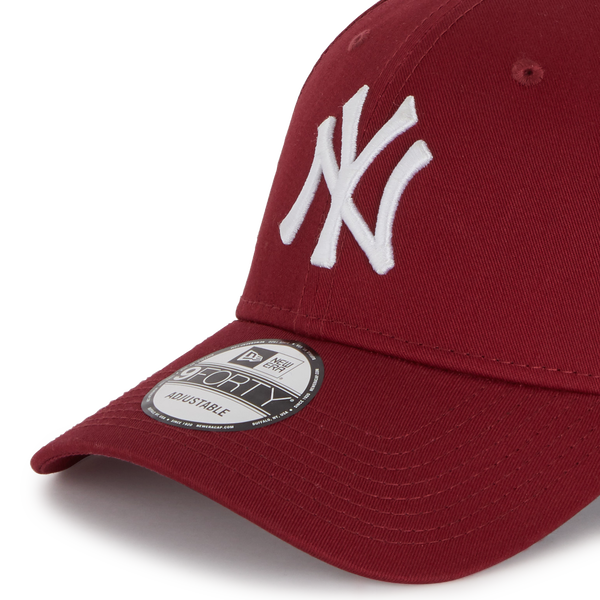 K940 MLB LEAGUE BASIC  NY- Casquette  kids - NEW ERA   Bordeau Child 4-6ans