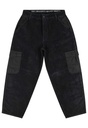 ALIEN CARGO - Pantalon - HOMEBOY Cord Black 28L32