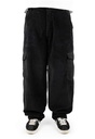 ALIEN CARGO - Pantalon - HOMEBOY Cord Black 28L32