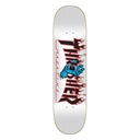 SCREAMING FLAME - Deck - SANTA CRUZ x THRASHER Black 8'5