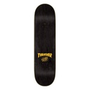 SCREAMING FLAME - Deck - SANTA CRUZ x THRASHER Black 8'5