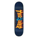 SCREAMING FLAME - Deck - SANTA CRUZ x THRASHER Black 8'5