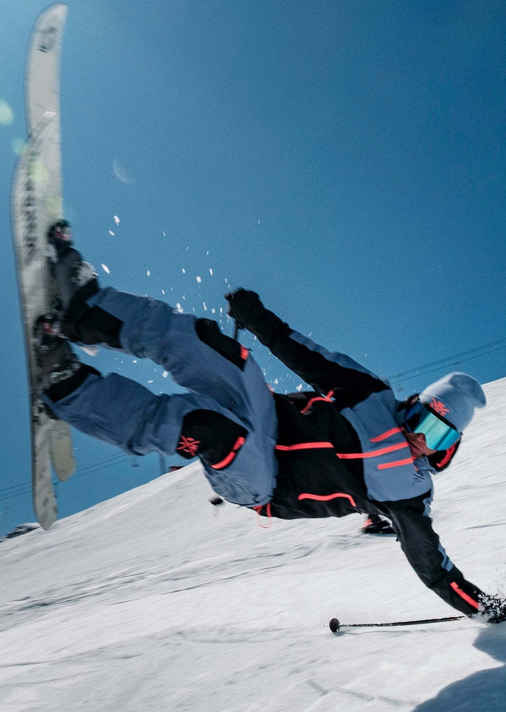 X-BLOW - BLUE INFINITY - Veste snow - WATTS W4015 3XL
