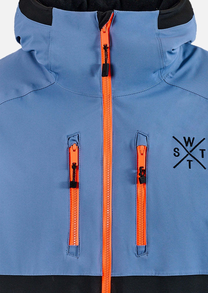 X-BLOW - BLUE INFINITY - Veste snow - WATTS W4015 3XL