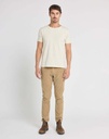 REGULAR  CORDUROY BEIGE - Pantalon - PULLIN  S / L32