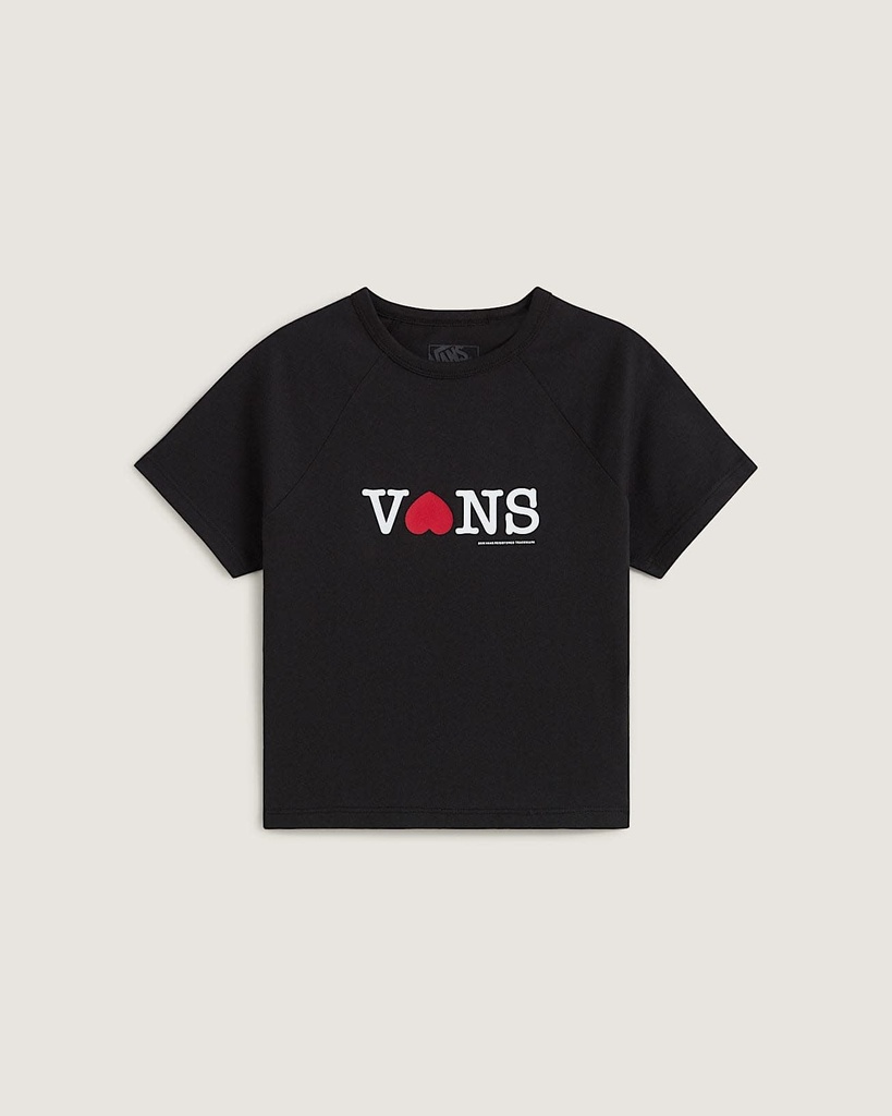 SOUVENIR BABY TEE - Tshirt - VANS Black M