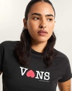 SOUVENIR BABY TEE - Tshirt - VANS Black M