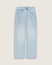 SIRELLE  5 POCKET PUDDLE - Pantalon  VANS LIGHT STONEWASH 25