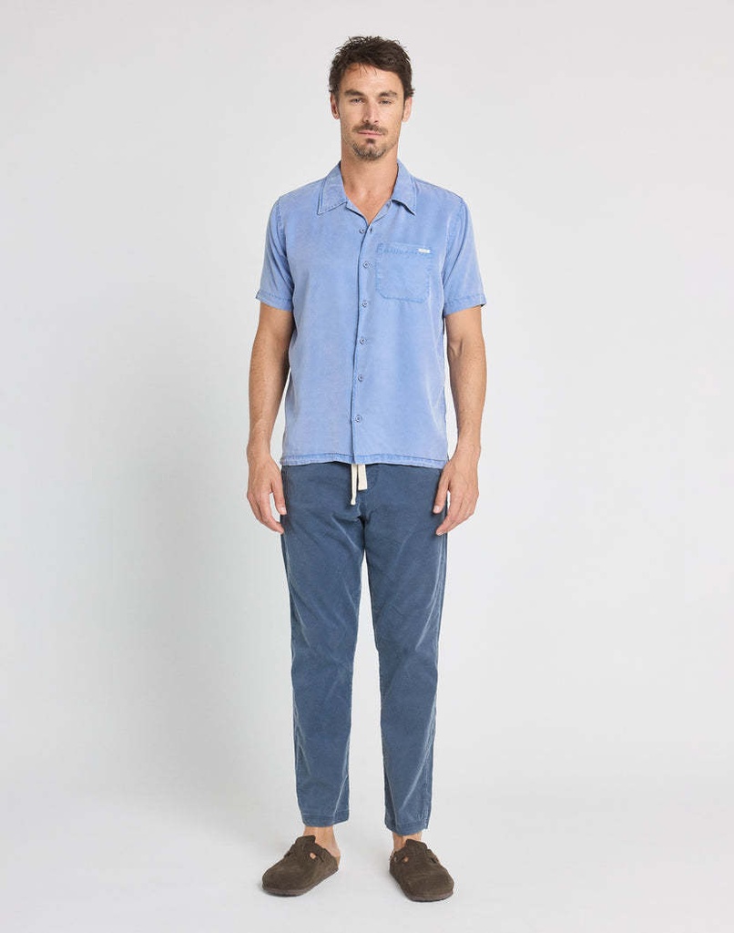 DENING BEACH DRESS - Pantalon - PULLIN Blue S