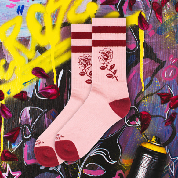 ROSE - Mid High - AMERICAN SOCKS  One Size