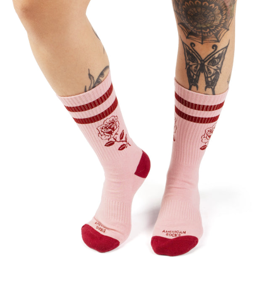 ROSE - Mid High - AMERICAN SOCKS  One Size