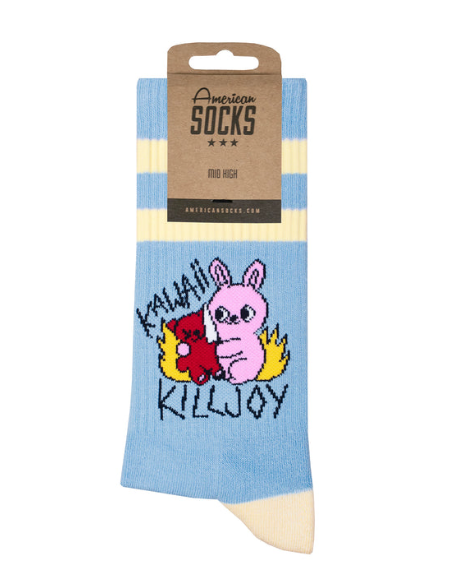 KILLJOY - Mid High - AMERICAN SOCKS  One Size