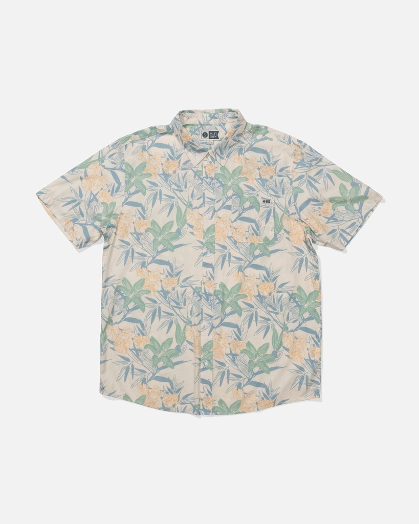 CREW SS BUTTON UP - Chemise - SALTY CREW Off White L