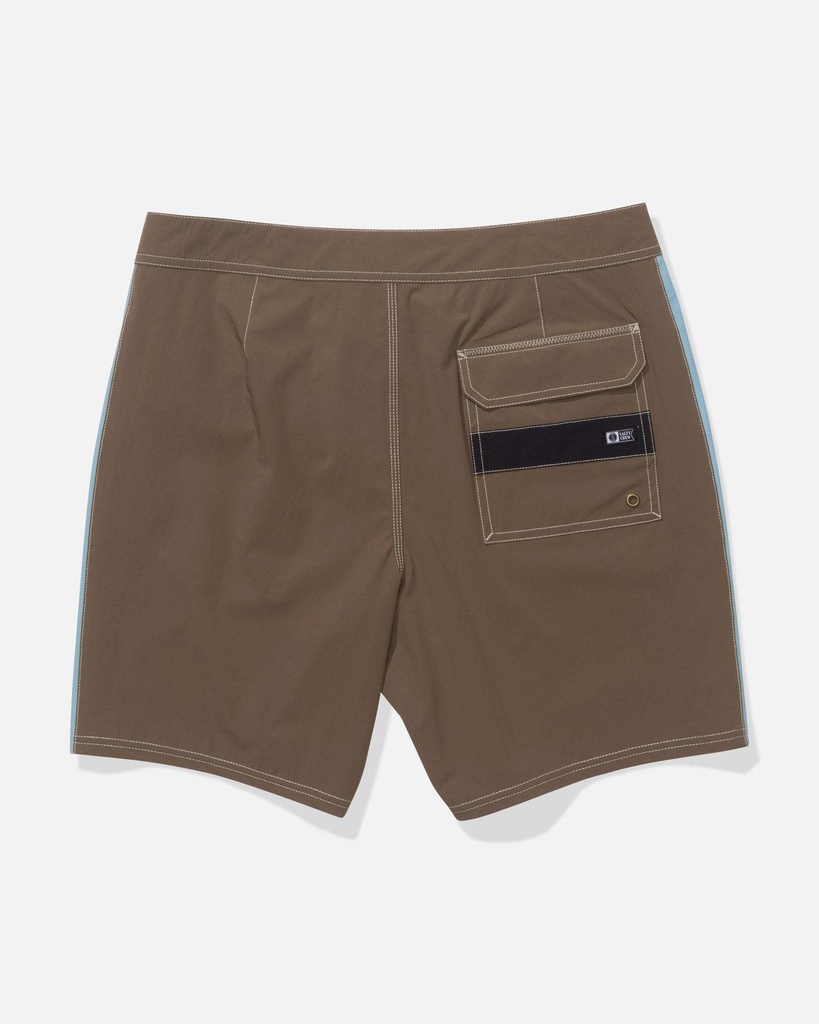 CHANNEL - Boardshort - SALTY CREW DARK BROWN 32