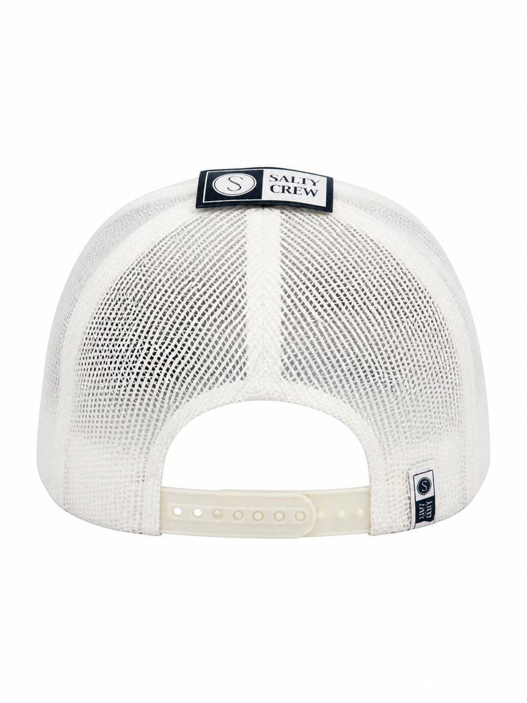 GOOD TIMES TRUCKER - Casquette - SALTY CREW Off white/Khaki
