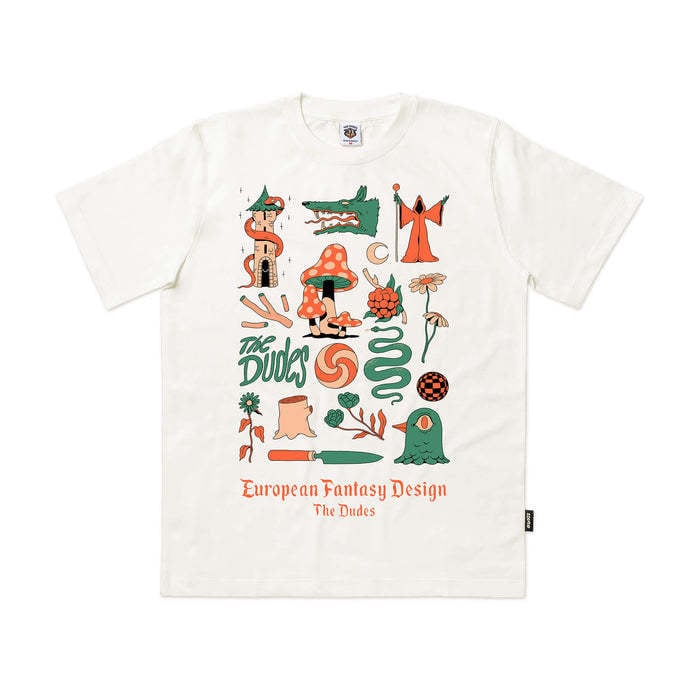 The Dudes European Fantasy Design Classic T-Shirt - The DUDES aloe XL