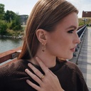 H o l l i e - Hoop Earrings 13mm Stainless Steel