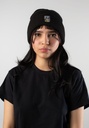 Hallow Cat Beanie black - Bonnet - IRIEDAILY