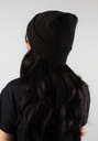 Hallow Cat Beanie black - Bonnet - IRIEDAILY