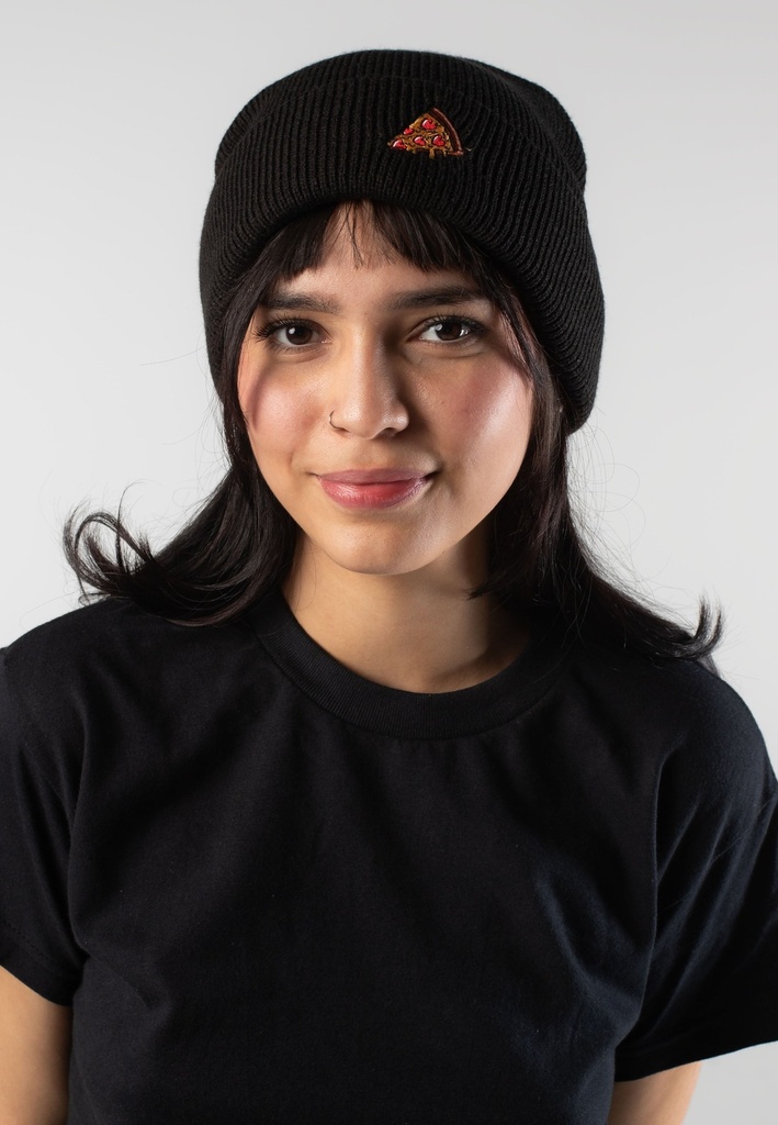 Pizza Love Beanie black