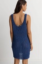 MADDIE KNIT SCOOP NECK MINI - Robe - RHYTHM Blue M