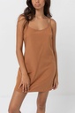 CLASSIC SLIP -Robe - RHYTHM Caramel S