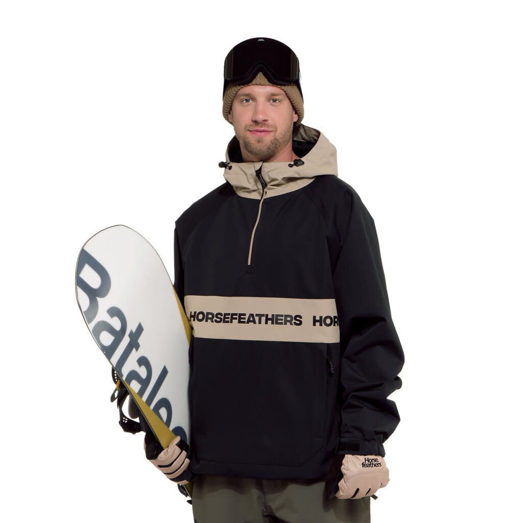 GORDIE - Veste snow - HORSEFEATHER Black XS