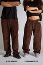 X-TRA BAGGY Cord - Pantalon - HOMEBOY Chocolat Brown 30L32