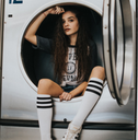 OLD SCHOOL - Knee High - AMERICAN SOCKS  One Size