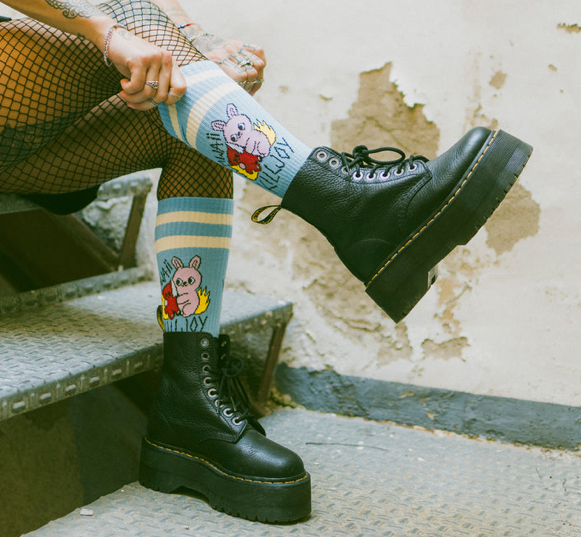 [210000014202] KILLJOY - Mid High - AMERICAN SOCKS  One Size