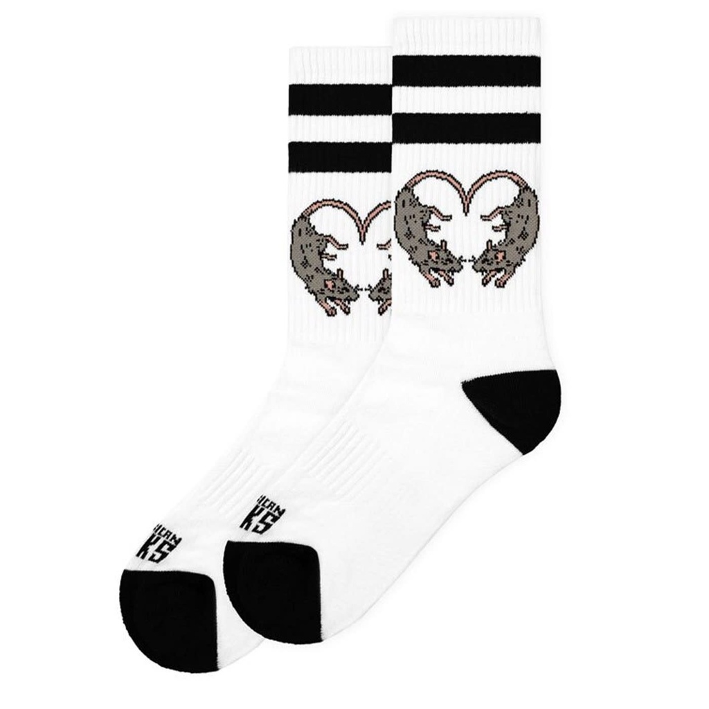 [2100000137183] Love bite - Mid High - AMERICAN SOCKS  One Size