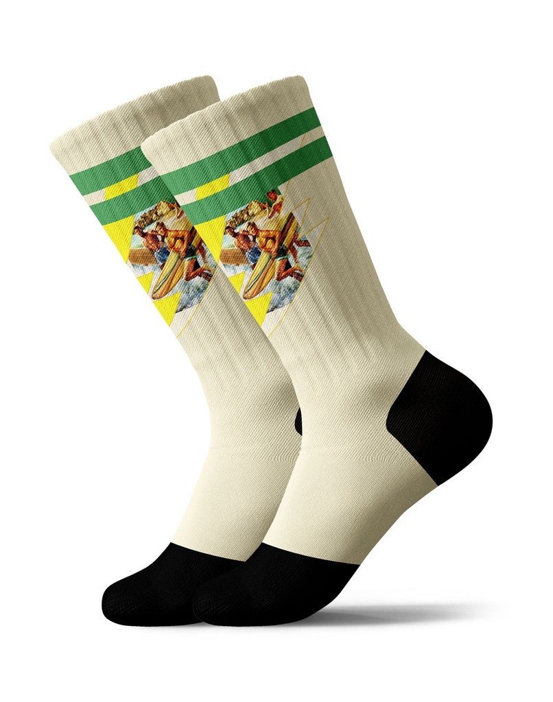 LONGSURFERS - Chaussettes - PULLIN  S-M