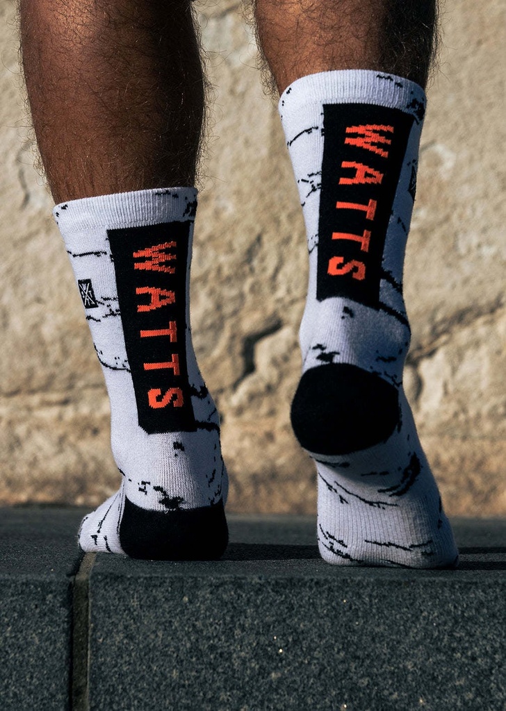 XBOWLE - Chaussettes - WATTS Camo white 38-42