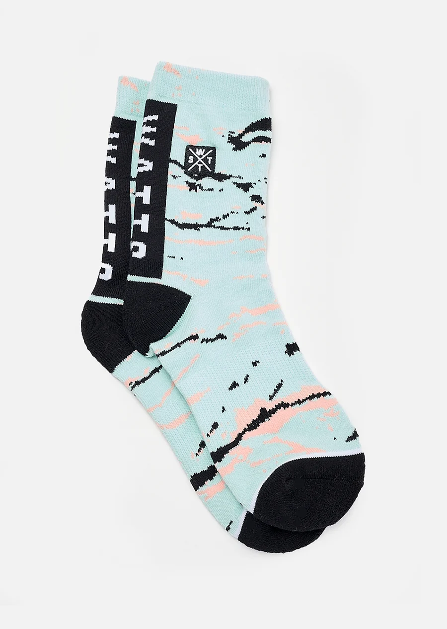 XBOWLE - Chaussettes - WATTS Camo Blue 43 -46