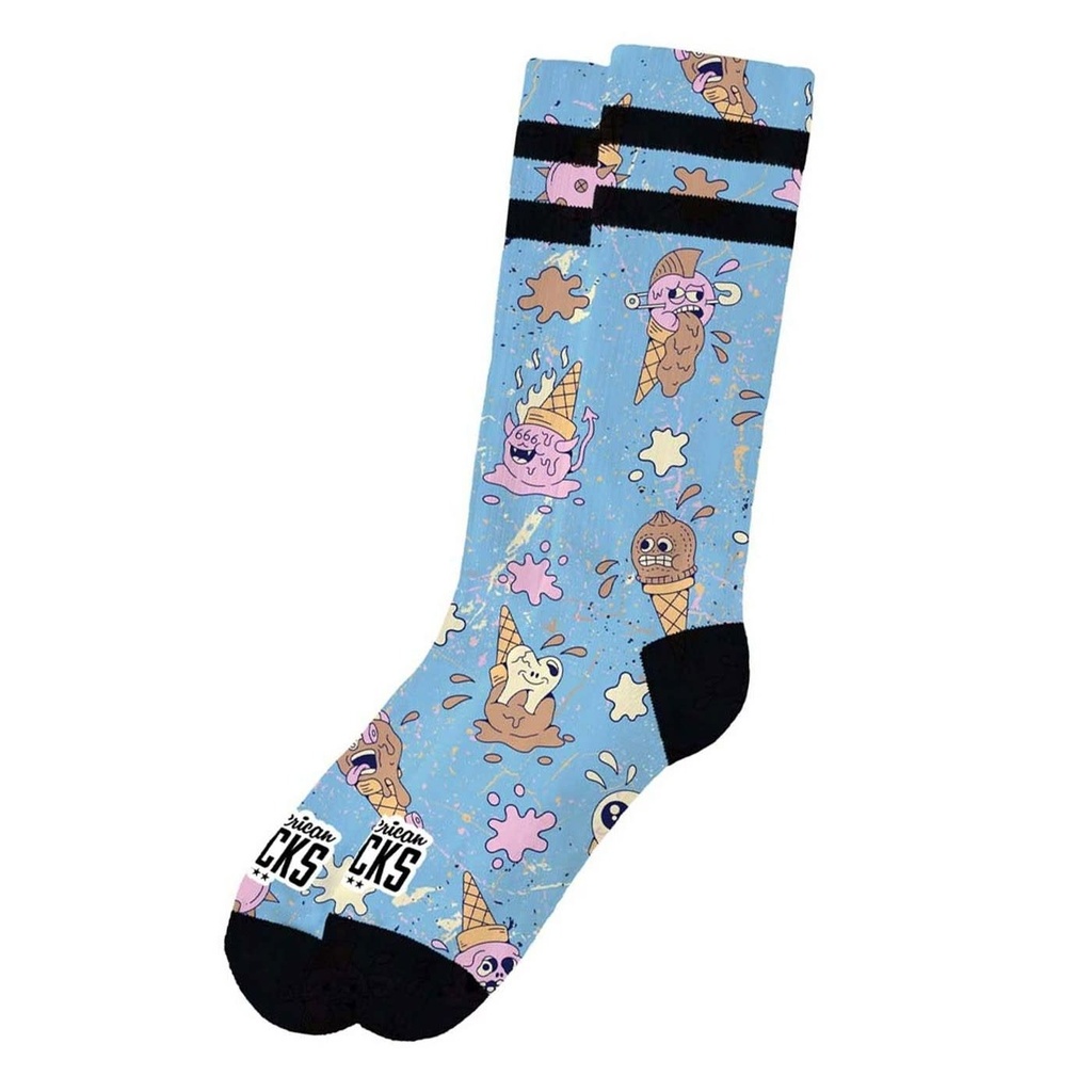 Brain Freeze - Mid High - AMERICAN SOCKS  L/XL