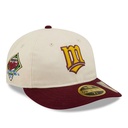 RETRO CROWN - Casquette - NEW ERA Blanc Bordeau (m) 7 1/4