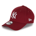 K940 MLB LEAGUE BASIC  NY- Casquette  kids - NEW ERA   Bordeau Child 4-6ans