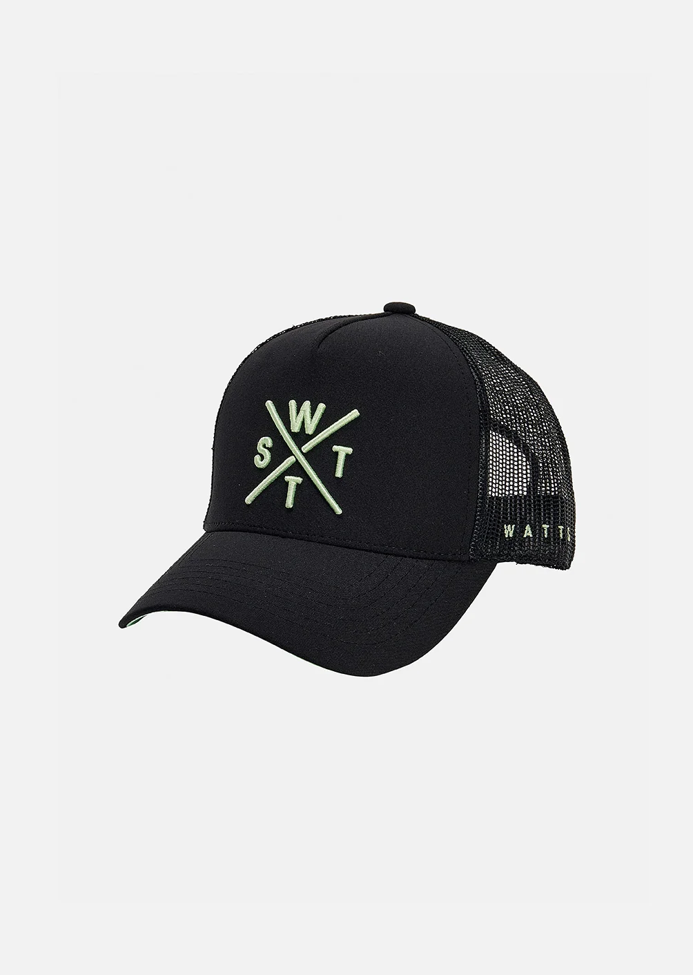 TRIBE BC439 - Casquette - WATTS  Carbon / F.Acid
