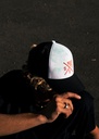 TRIBE WW507 - Casquette - WATTS  Acid wash water  mint
