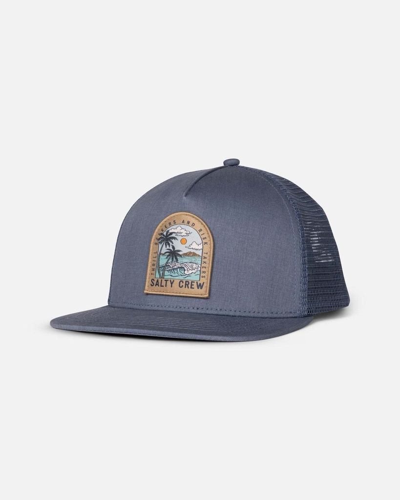 [210000013142] ARCHWAY TRUCKER - Casquette - SALTY CREW - Pilot Blue