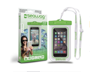 WATERPROOF CASE FR SMARPHONE WHITE & GREEN - SEAWAG