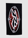 MENACE TOWEL - Drap de plage - RUSTY Black/ Red